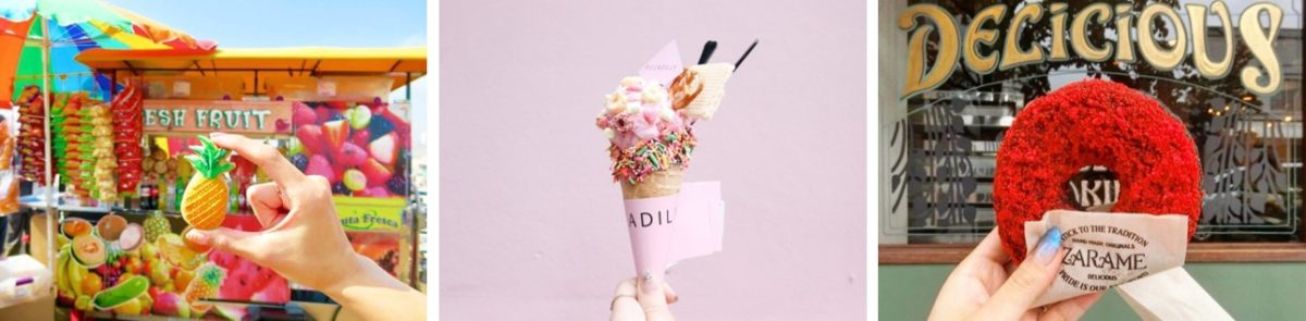 目玉商品を訴求するインスタ撮影例